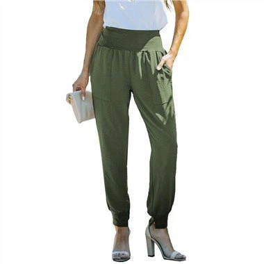 Yeşil Cepli Günlük Jogger
