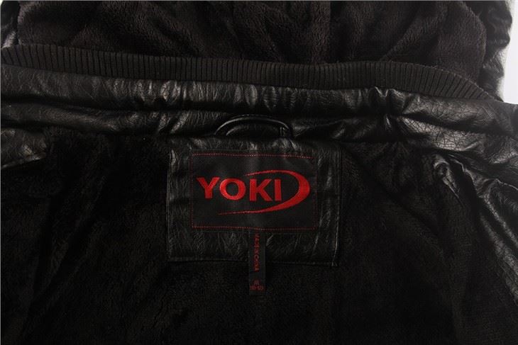 YOKI Juinor Boy's Leather Pu Coats
